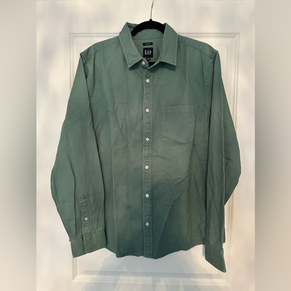 Brand New GAP khaki green shirt